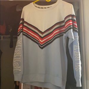 VS pink crew neck